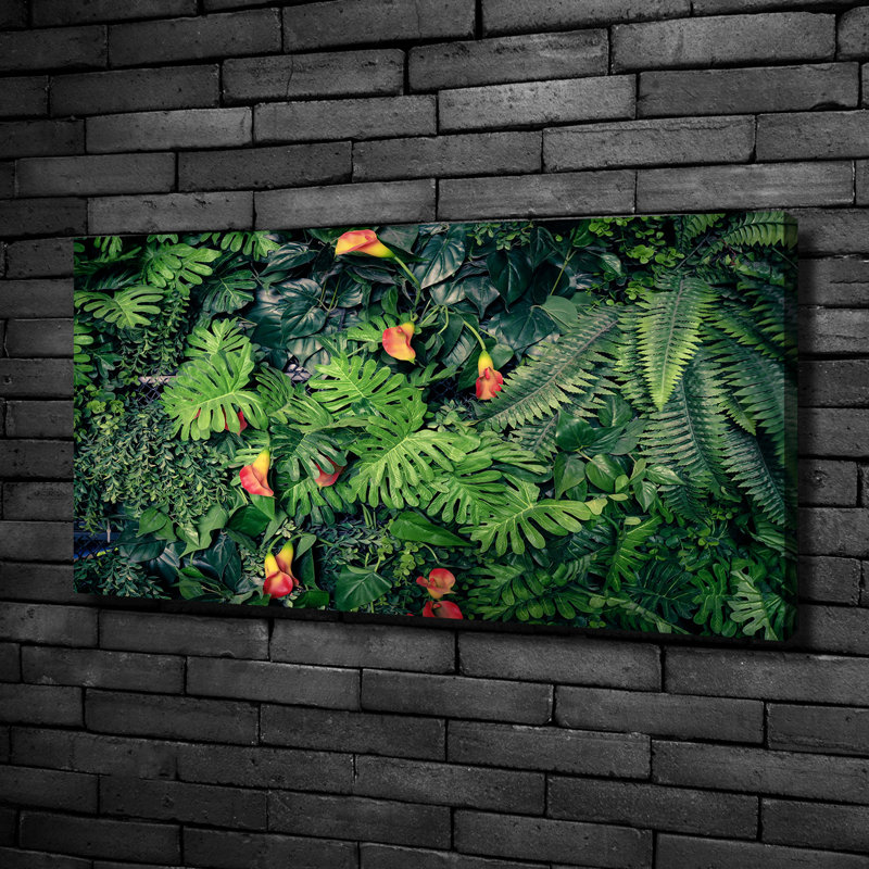 Exotic Jungle - Wrapped Canvas Print