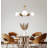 Aira 5 - Light Dimmable Wagon Wheel Chandelier