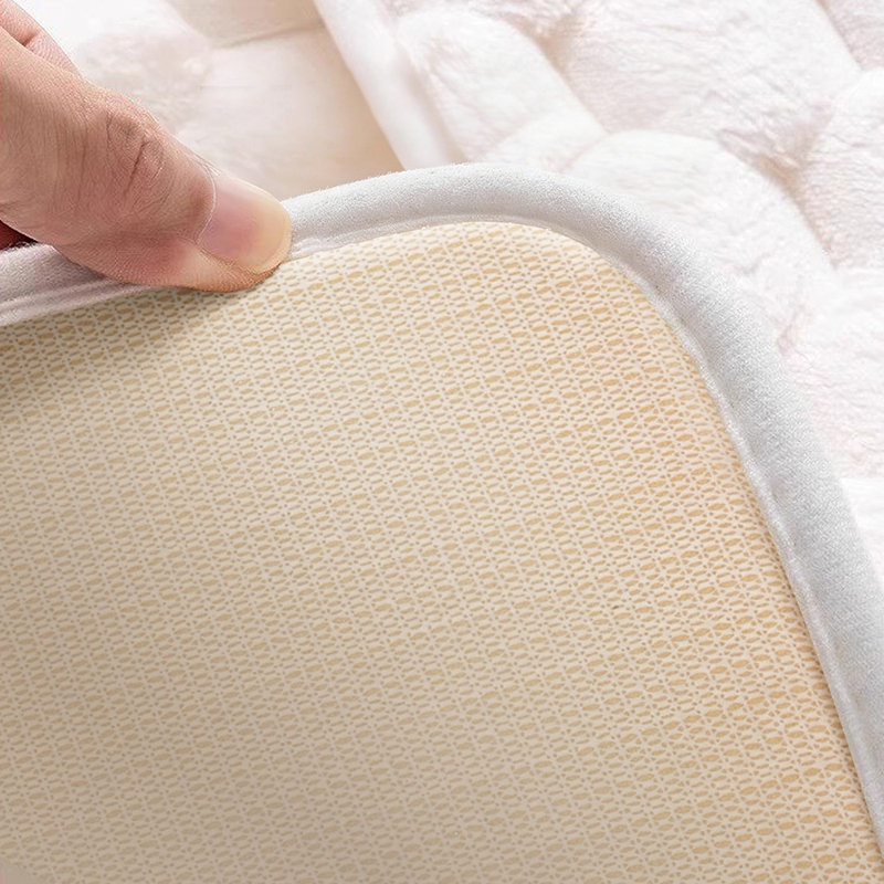 Non-Slip Bath Mat, Single- 60cm  L x 40cm W