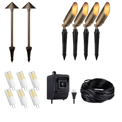 Bronze No Power Source Required / Manual Metal Accent Kit