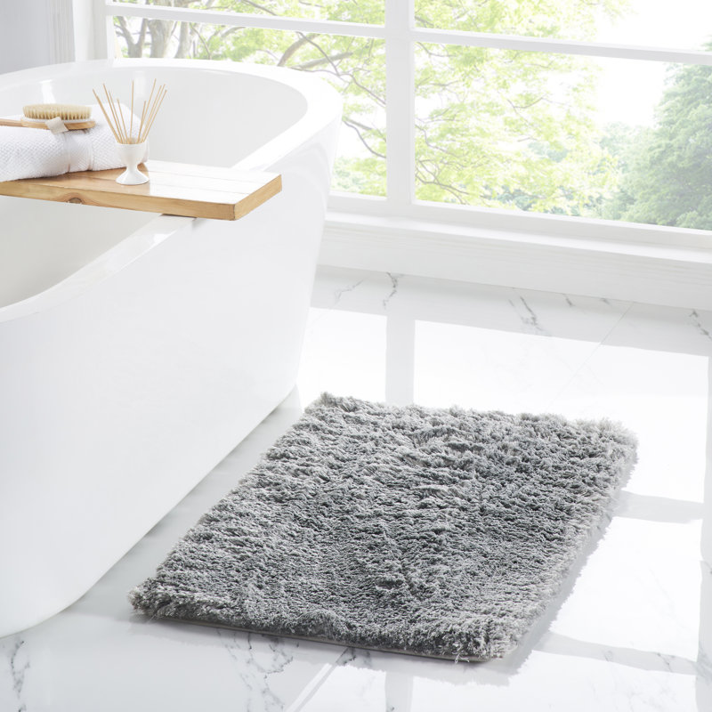 Eunise Non-Slip, Grey, 60cm W x 90cm L