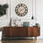Avita 19.7-inch Harper Wood Quartz Wall Clock