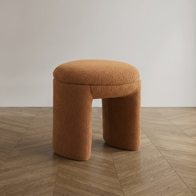 Bowen 18" Wide Round Standard Ottoman