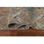 Tapis traditionnel délavé en laine rose 7 x 10