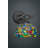 Hiroko Revo Wall Sconce Shown With 7” Kaleidoscope Art Glass-32137627