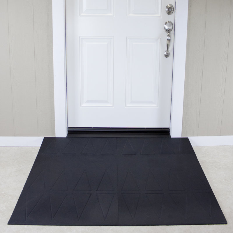 Rampe de seuil H 3,25 po SafeResidentiel, H 4 po x l 48 po x L 49,5 po