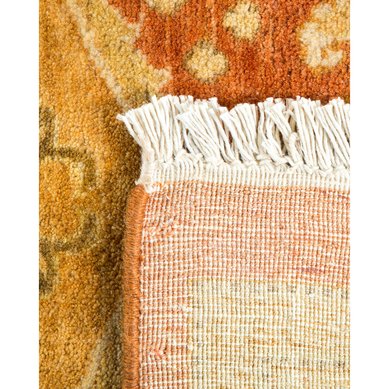Classic One-of-a-Kind 6' 3" x 9' 2" Hand Knotted Area Rug