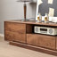 Meuble télé avec rangement ouvert-125729249