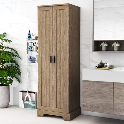Winshell Freestanding Bathroom Cabinet with Adjustable Shelves