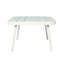 Ensemble de 4 couvertures en acier Mariano, blanc cassé et vert-1181936264-1181936265