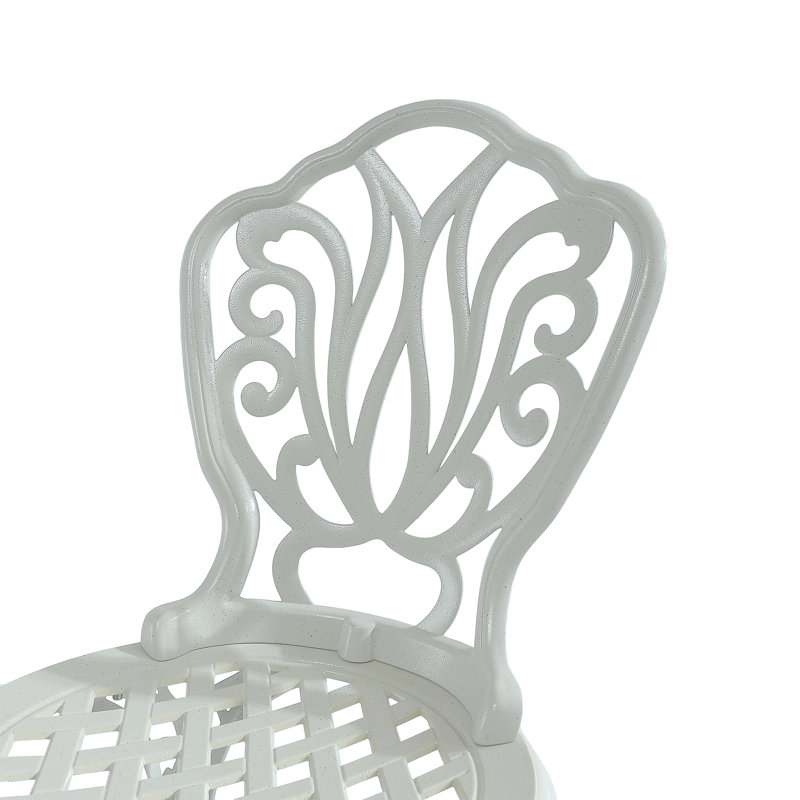 Chaise de salle à manger Ikra, Blanc
