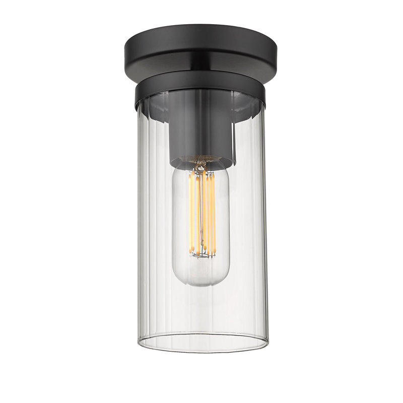 Plafonnier semi-encastré 1 lumière 4,75 po Bertelli