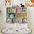 Multi-Functional 7 Shelf Bookcase with 2 Hook