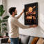Cosmic Drive Retro - Framed Print-879679937-879679939