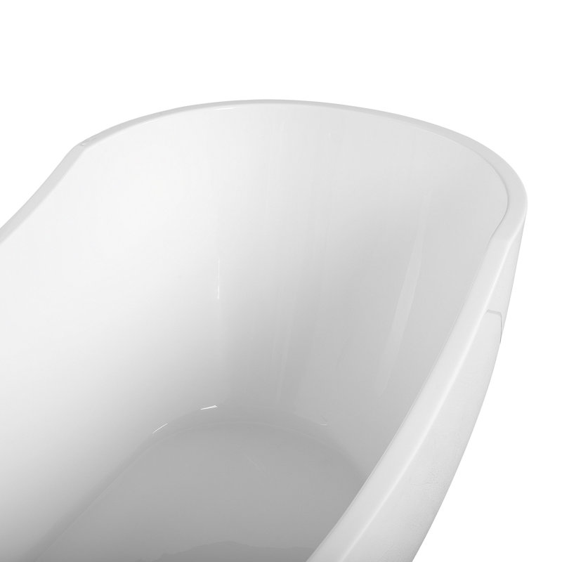 Tariq 1700mm x 770mm Soaking Acrylic Bathtub