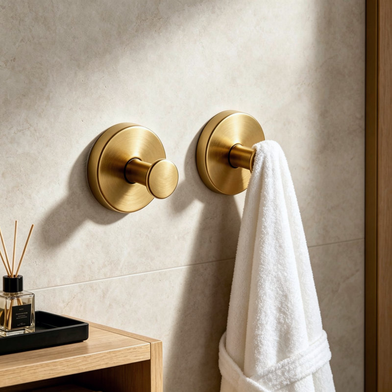 Shower Suction Hook 2 Pack Heavy Duty Vacuum Suction Cup Towel Rack No Drilling Detachable Hanger for Front Door Glass Window Bathroom Kitchen Wall Coat Robe