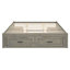 Grand lit plateforme avec 6 tiroirs de rangement, gris antique-1601254553-1601254555