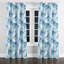 Rideaux abstraits pour chambre à coucher - Rideau à œillets Baese moderne - 1 panneau-1431050991-1431050985