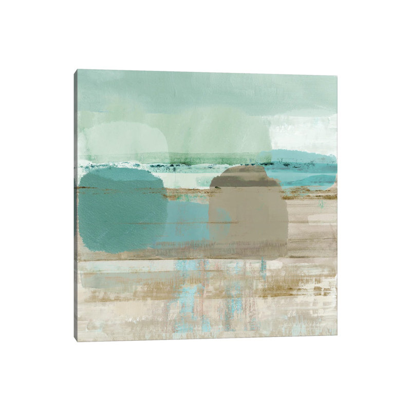 Jade Light III by Flora Kouta - Gallery-Wrapped Canvas Giclée on Canvas, Wrapped Canvas, 66.04 cm H x 66.04 cm W
