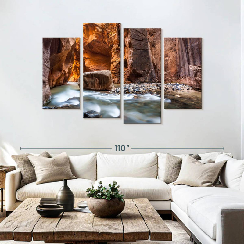 Alvord Wall Street In The Narrows, H 54 po x l 84 po
