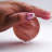 Polished Strawberry Quartz Sphere from Madagascar (343.5 Grams)