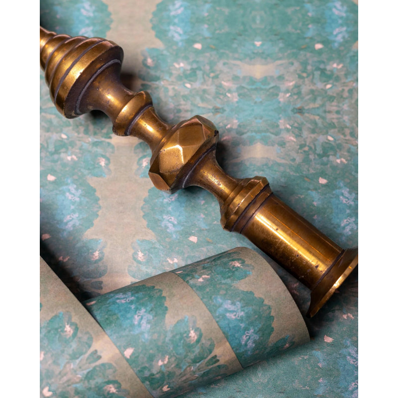 Centerpiece Luxury Wallpaper, Cellulose/Polyester, Juniper