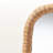 Abner Handwoven Wicker Irregular Shape Rattan Wall Mirror
