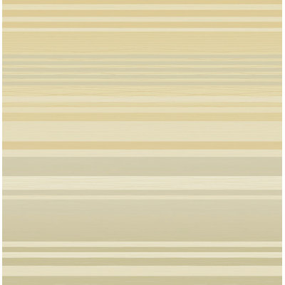 Seabrook Designs Metallic Tan & Latte Juniper Horizontal Stripe Unpasted Wallpaper