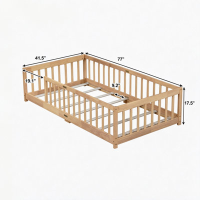 Solid Wood Twin Daybed