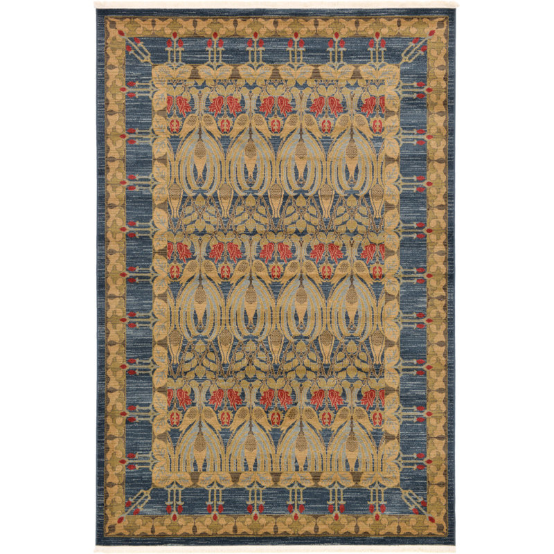 Indoor Rug, Rectangle 6'1" x 9'