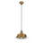 Hanson Industrial Metal Dome Pendant