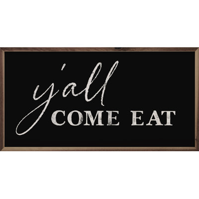 Y'all Come Eat