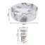Metro Lane Chezaray 360mm L x 360mm W Ceramic Circular Sink
