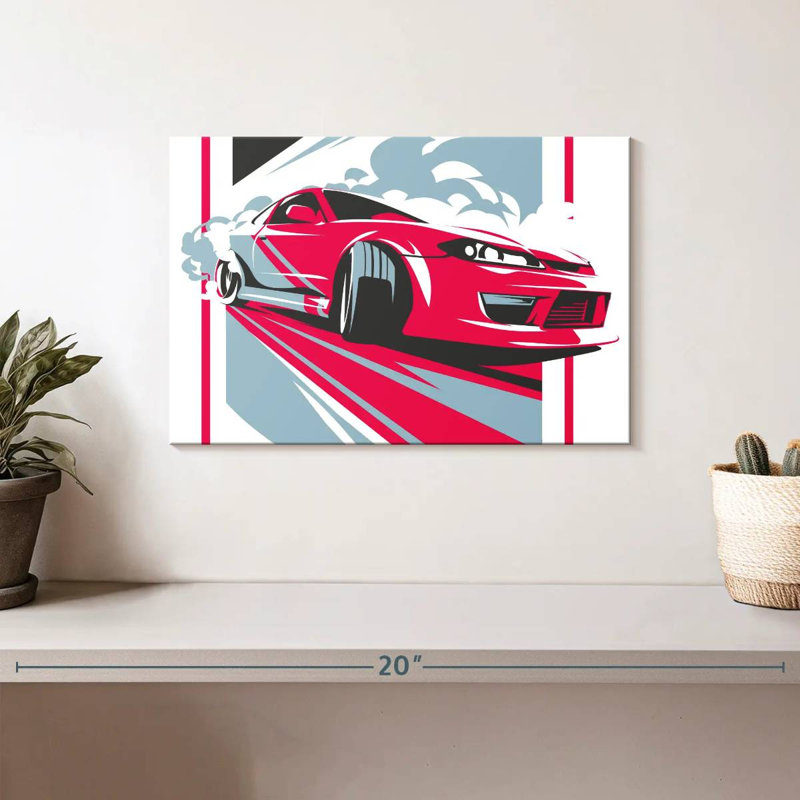 Voiture de course Mehar Drifting, H 8 po x l 12 po