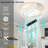 20" Led Bladeless Ceiling Fan Light With Remote Control – Modern Flush Mount Ceiling Lamp With Air Circulation And Adjustable Brightness For Living Room, Dining Room Bedroom