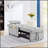 Tufted Single Pull-Out Sofa Bed with Adjustable Backrest and Pillows, Convertible Chaise Lounge for Versatile Use-503899214