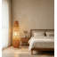 Lampe sur pied de style Wabi-Sabi