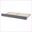Twin Size Teddy Fleece Upholstered Daybed with LED Light &amp; Trundle, Gray - No Box Spring Needed-732482506