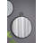 Iron Frame Vertical Round Mirror