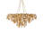 Lucullan Gold Chandelier