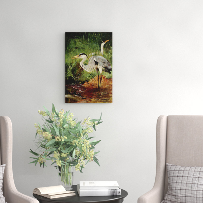Wilhelm Kuhnert - Wrapped Canvas Print, 50cm H x 35cm W
