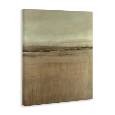 Art abstrait sur toile, "Country Desert", par Tim Ottoole