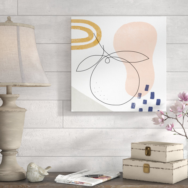 Kitchen Table I by Laura Marshall - Wrapped Canvas Print, 51cm H x 51cm W