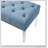 Valley Button Tufted Velvet Upholstered Bench with Acrylic Leg,-132258850