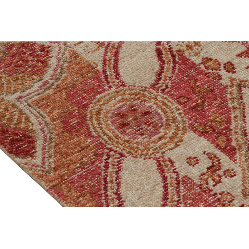 Distressed Homage Handmade Kilim Wool Animal Print Area Rug, Rectangle 8' x 10'