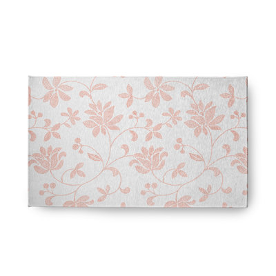 Chenille Floral Indoor Rug