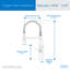 Robinet de cuisine Kinzie-53750129