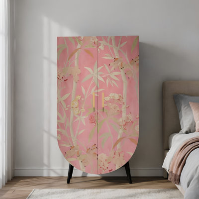 French style bedroom home cream style wardrobe
