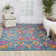 Geomar Floral Area Rug