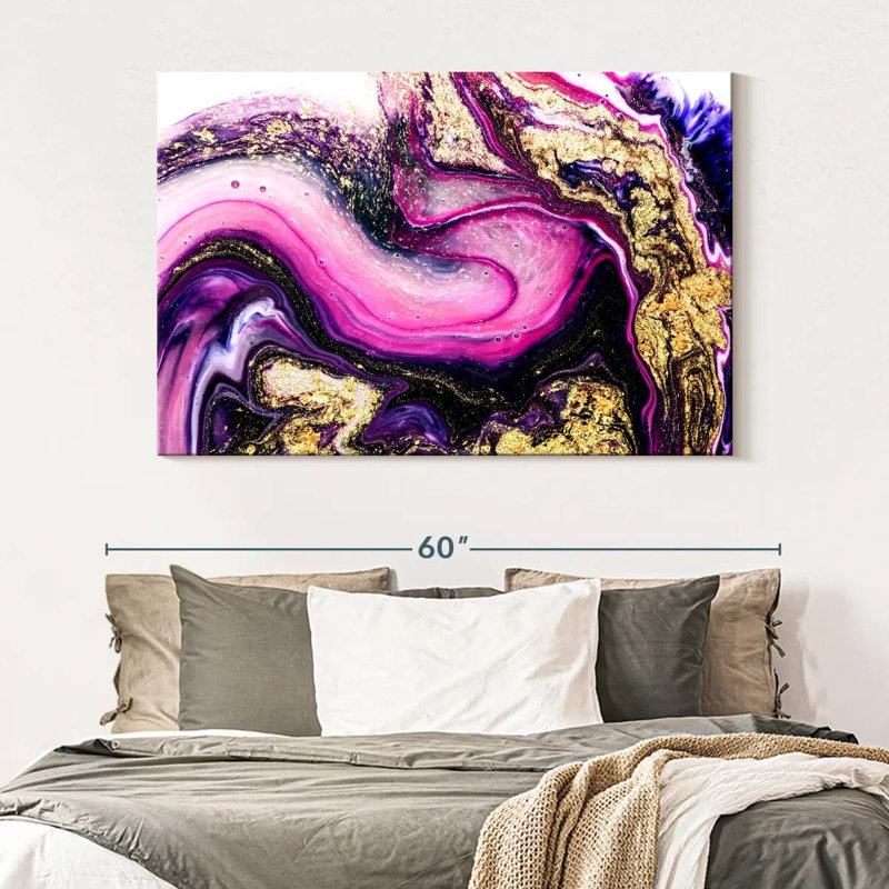 Avery Abstract Fluid, 34" H x 51" W